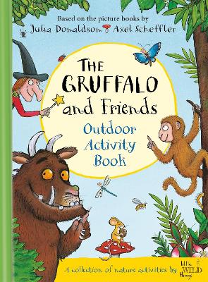 Book cover for The Gruffalo and Friends Outdoor Activity Book