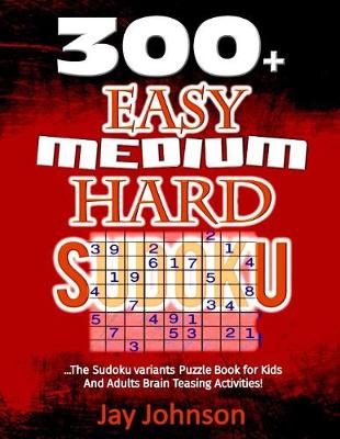 Book cover for 300+ Easy, Medium & Hard Sudoku