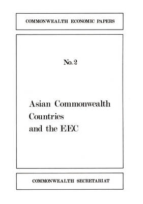 Book cover for Enlargement of the E.E.C.and the Asian Commonwealth Countries