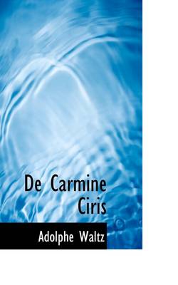 Book cover for de Carmine Ciris