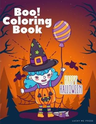 Book cover for Boo!Coloring Book