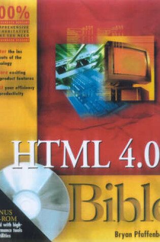 Cover of HTML 4.0 Bible