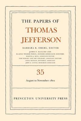 Cover of The Papers of Thomas Jefferson, Volume 35