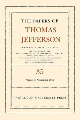 Book cover for The Papers of Thomas Jefferson, Volume 35