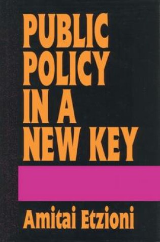 Cover of Public Policy in a New Key