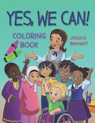 Book cover for Yes, We Can! Coloring Book