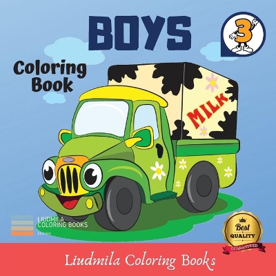 Book cover for Coloring Book - Boys