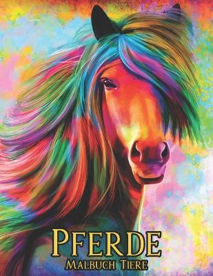 Book cover for Malbuch Tiere Pferde