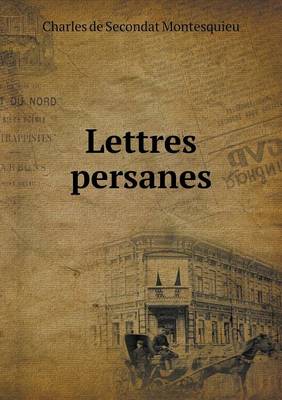 Book cover for Lettres persanes