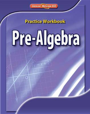 Book cover for Pre-Algebra Practice Workbook