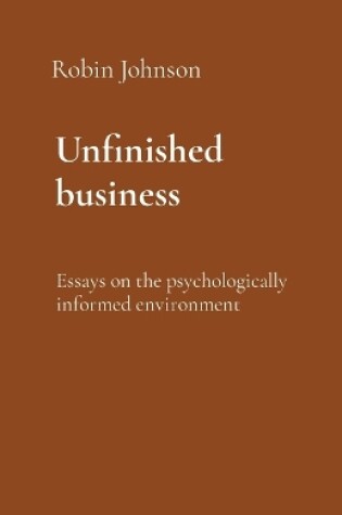 Cover of Unfinished business