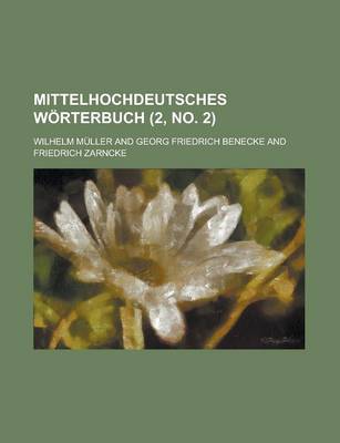 Book cover for Mittelhochdeutsches Worterbuch
