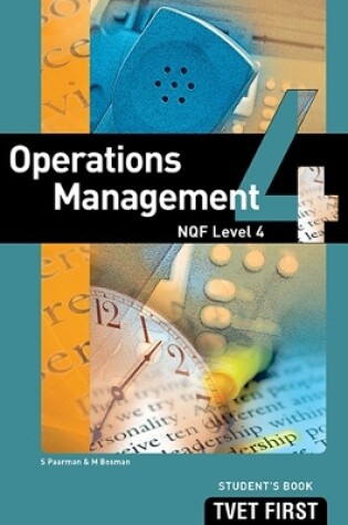 Cover of Operations Management NQF4 Student's Book