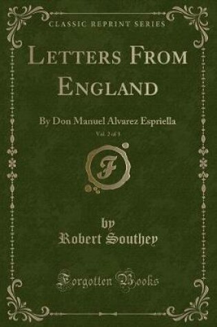 Cover of Letters from England, Vol. 2 of 3