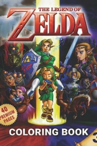 Cover of The Legend Of Zelda Coloring Book Vol3