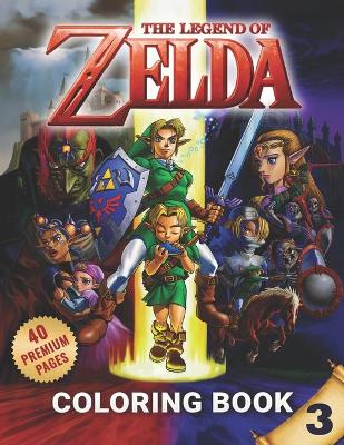 Cover of The Legend Of Zelda Coloring Book Vol3