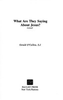 Book cover for What Are They Saying about Jesus?