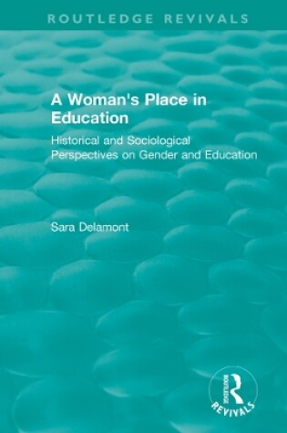 Cover of A Woman's Place in Education (1996)