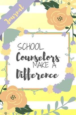 Book cover for School Counselors Make A Difference