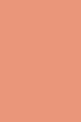 Cover of Journal Dark Salmon Color Simple Plain Salmon