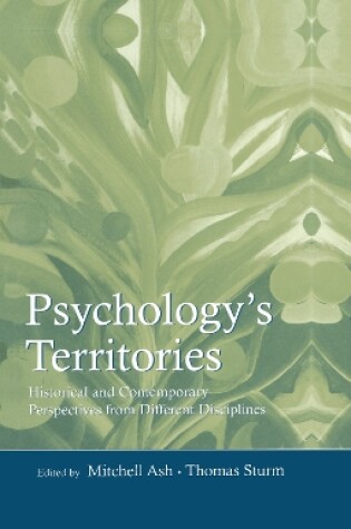 Cover of Psychology's Territories