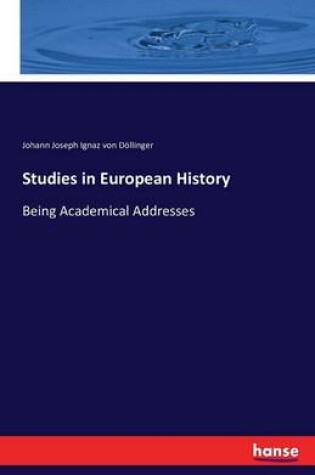 Cover of Studies in European History