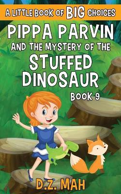 Book cover for Pippa Parvin and the Mystery of the Stuffed Dinosaur