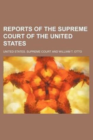 Cover of Reports of the Supreme Court of the United States (Volume 97)