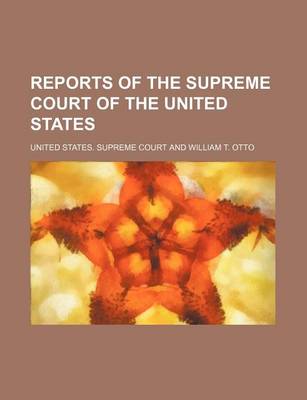 Book cover for Reports of the Supreme Court of the United States (Volume 97)