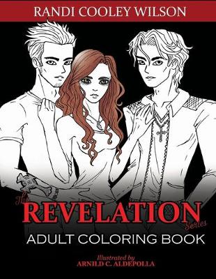 Book cover for The Revelation Series Adult Coloring Book