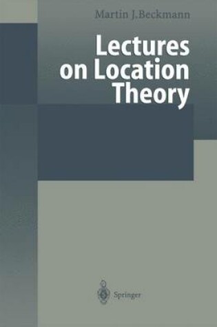 Cover of Lectures on Location Theory