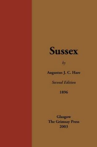 Cover of Sussex, 1896