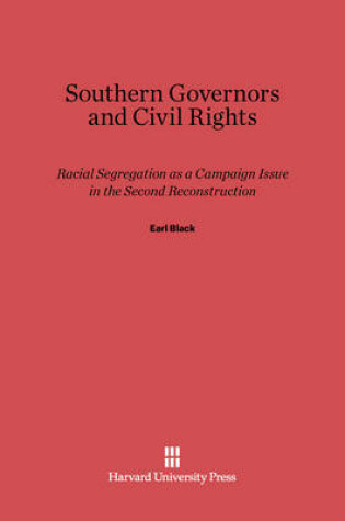 Cover of Southern Governors and Civil Rights