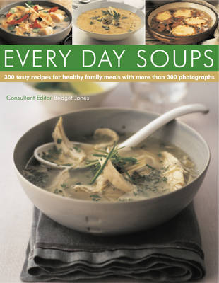 Book cover for Every Day Soups - 300 Recipes for Healthy Family Meals