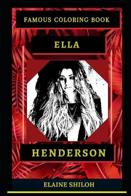 Cover of Ella Henderson Famous Coloring Book