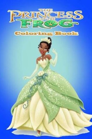 Cover of The Princess and the Frog Coloring Book