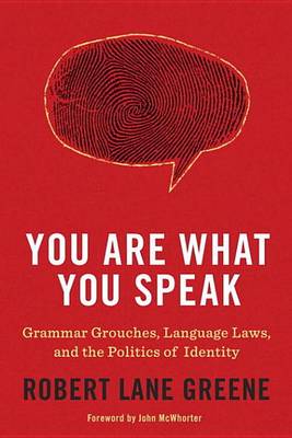 Book cover for You Are What You Speak