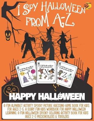 Book cover for I Spy Halloween from A-Z
