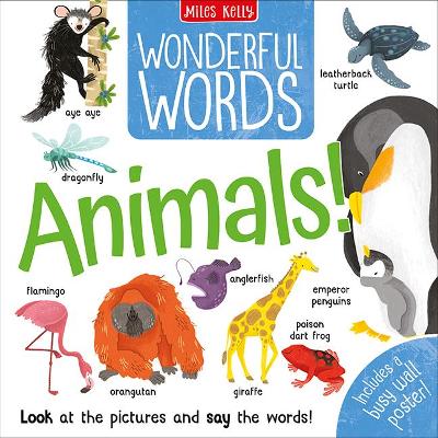 Book cover for Wonderful Words: Animals!