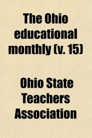 Cover of Ohio Educational Monthly Volume 15