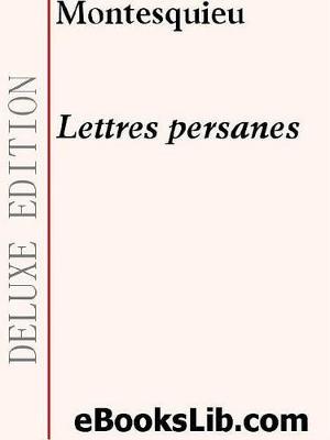 Book cover for Lettres Persanes