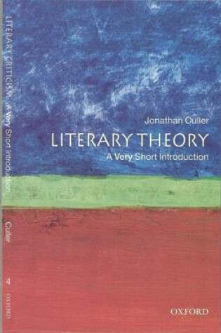 Cover of Literary Theory: A Very Short Introduction