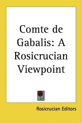 Book cover for Comte de Gabalis