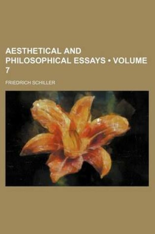 Cover of Aesthetical and Philosophical Essays (Volume 7)