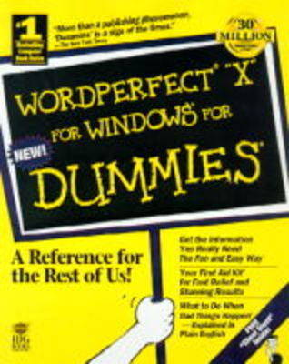 Book cover for Wordperfect 8 for Windows For Dummies