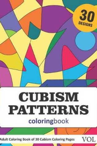 Cover of Cubism Patterns Coloring Book