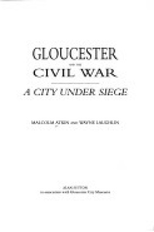 Cover of Gloucester and the Civil War