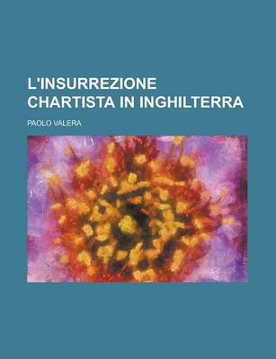 Book cover for L'Insurrezione Chartista in Inghilterra