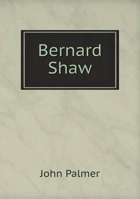 Book cover for Bernard Shaw