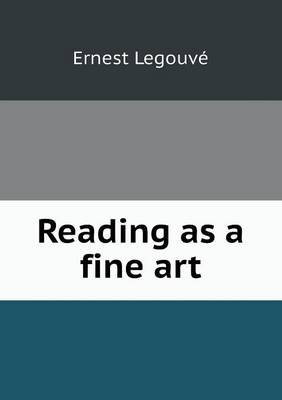 Book cover for Reading as a Fine Art